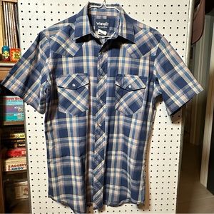 Wrangler Western Shirt Pearl Snaps